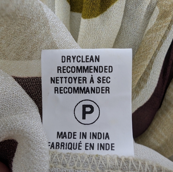 💘 Bl-nk London Anthropologie Miranda Floral Peasant Blouse Brown Green Large - Picture 5 of 6